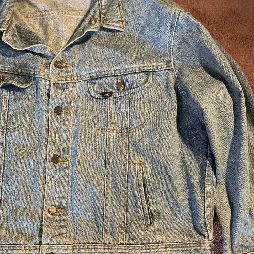 Rare True Vintage 1980s Lee Denim‎ Jacket